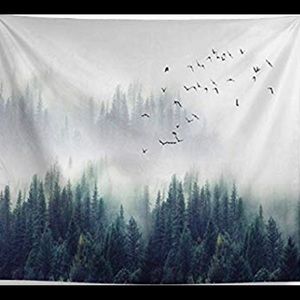 Forest Hanging Wall Tapestry (59”x51”)